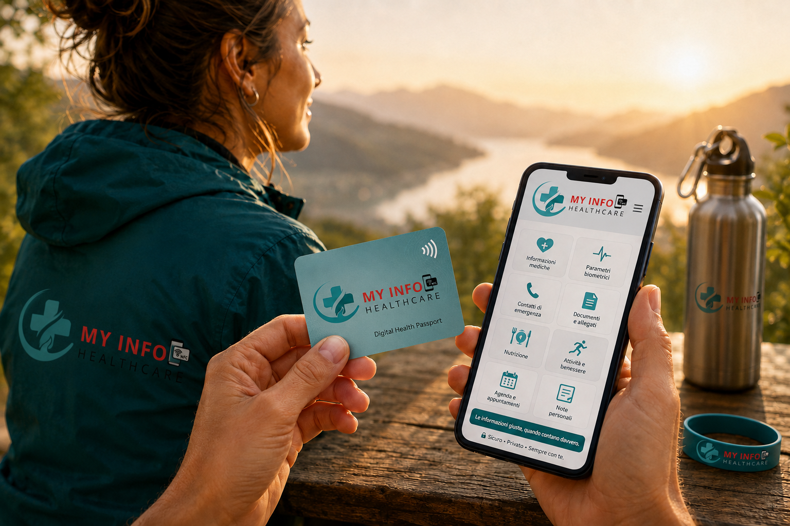 MyInfo Healthcare come supporto personale di sicurezza e benessere